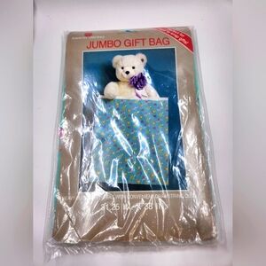 Vintage American Greetings Baby Shower Jumbo Gift Bag Heavy Duty 31" X 38" USA